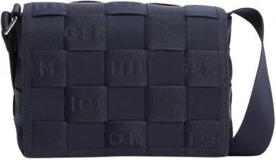 Produktbild von Tommy Hilfiger Herren Crossbody Bag Tasche Woven Webbing Mini Reporter mit Schul