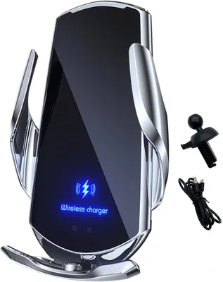 Produktbild von Kabelloses Ladegerät Auto Handyhalterung Induktives für iPhone Samsung Handy-Halterung