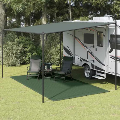 Immagine prodotto di vidaXL Tappeto tenda 250x350 cm verde scuro