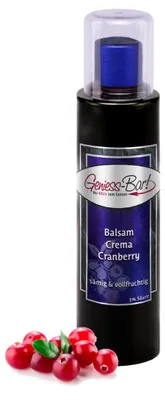 Produktbild von Balsamico Creme Cranberry 0,26L 3% Säure mit original Crema di Aceto Balsamico di Modena IGP.