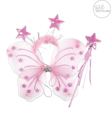 Produktbild von Flügelset Kinder rosa