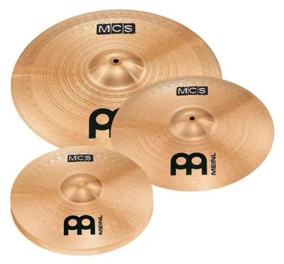 Zdjęcie produktu dla Zestaw talerzy Meinl MCS, 3-częściowy, rozmiary: 14", 16", 20"