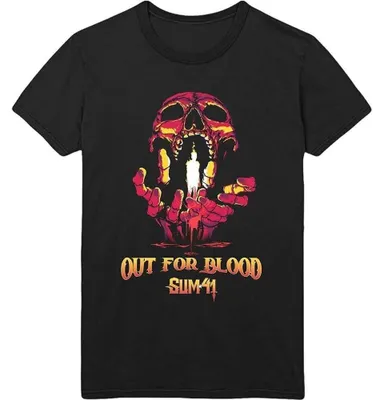 Obrázek produktu pro Sum 41 Out For Blood (Back Print) Black XL Tričko