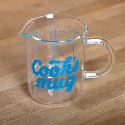 Zdjęcie produktu dla Thumbs up! 1001700 ThumbsUp! Tasse "Cooks" Messbecher 500ml transparent