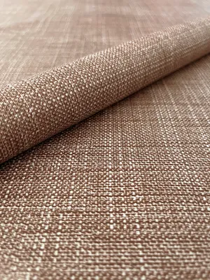 Produktbild von PVC Tischdecke Leinen BRAUN Meterware Wachstuch Eckig Breite & Länge wählbar abwaschbar geprägt Leinenoptik, Größe:80 x 80 cm