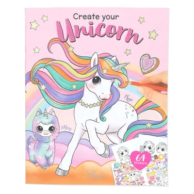 Produktbild von Depesche Ylvi Create your Unicorn Malbuch