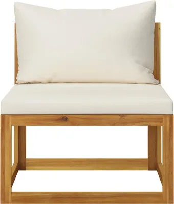 Produktbild von vidaXL 5-tlg. Garten-Lounge-Set mit Auflagen Massivholz Akazie
