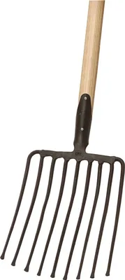 Obrázok produktu pre Kamenné vidly 9, hroty-l.330mm w.spring grommet, o.handle STA IDEAL