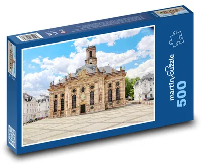 Obrázek produktu pro Puzzle 500 Kostel v Saarbrückenu - martinpuzzle