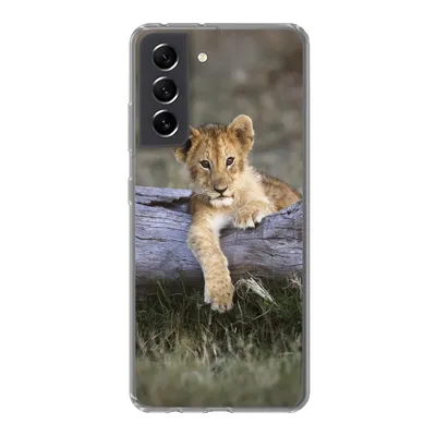 Produktbild von MuchoWow® Handyhülle Schutzhülle Hülle für Samsung Galaxy S21 FE Jungtier - Tier - Natur Silikon Softcase Handy Hülle - Mobiltelefonhülle