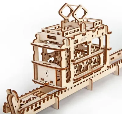 Zdjęcie produktu dla UGears Tram On Rails, 154 szt.