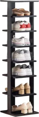 Produktbild von Famanu Schuhregal Raumoptimiertes Design - 8 Ablagen - Für Wohnzimmer oder Flur