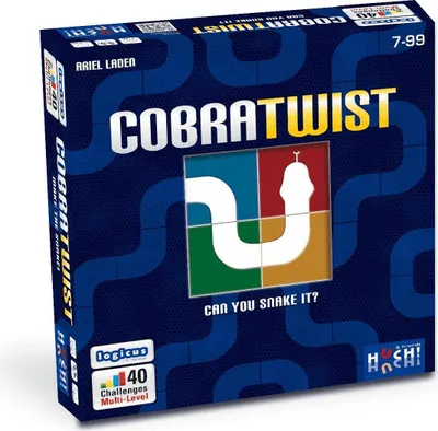 Produktbild von HUCH! COBRATWIST, Brettspiel, Puzzle, 7 Jahr(e), Reiseedition, 10 min, Familienspiel