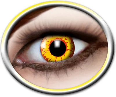 Produktbild von Eyecatcher Motivlinsen - farbige 3-Monats-Kontaktlinsen | m09 - Ork