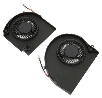 Image de Ventilateur de refroidissement pour ordinateur portable, bonne dissipation thermique, connecteur d'alimentation à 4 broches, petit ventilateur de refroidissement léger, modèle de remplacement pour le ventilateur CPU/GPU ALW17C 04RFW1