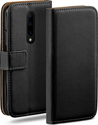 Produktbild von moex® Book Case kompatibel mit OnePlus 8 Pro - Hülle 360 Grad klappbar, Schwarz
