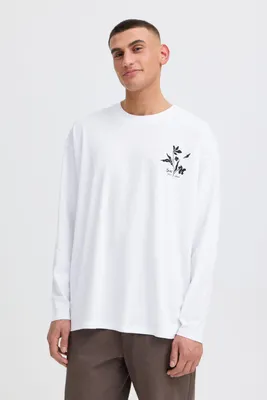 Produktbild von !Solid SDAmon Herren Longsleeve Langarmshirt Shirt 100% Baumwolle Oversize Fit