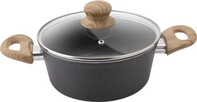 Produktbild von Lamart NATUR LT1245 Kasserolle mit Deckel 18 cm