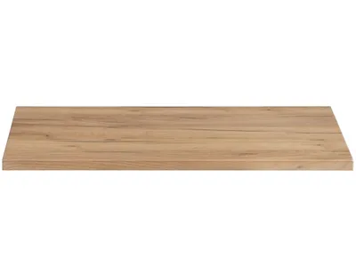 Produktbild von Badezimmer-Waschtischplatte 80 Cm, Eiche Goldfarben, Mdf, Für Unterschrank 80/81 Cm