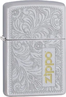 Obrázok produktu pre Zapa?ova? Zippo Satin Finish Venetian Design benzínový vetruodolný