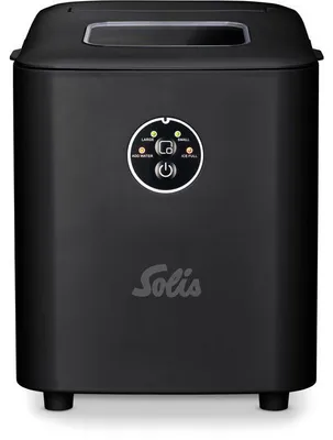 Immagine prodotto di Macchina per la produzione di ghiaccio - SOLIS - Ice Cube Express - nera - capacità di 12 kg/24 ore - 2 dimensioni - produzione rapida