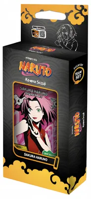 Produktbild von NARUTO MYTHOS TCG: KONOHA SHIDO 2nd Edition Team Deck – SAKURA HARUNO