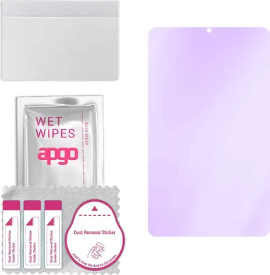 Produktbild von apgo Hybrid Schutzglas, kompatibel mit Realme Pad X, Anti-Blue, 9H Härte, toller Ersatz für Hartglas, kratzfester Displayschutzglas, Displayschutz, Full Glue