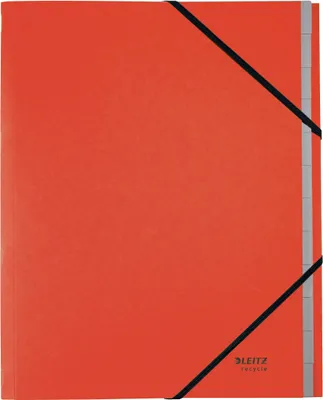 Produktbild von Leitz 39150025 Sammelmappe Karton Rot A4