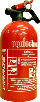 Zdjęcie produktu dla Gaśnica Samochodowa 1Kg Z Uchwytem Uchwyt Rzep Jakość I Bezpieczeńśtwo
