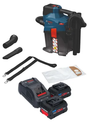 Immagine prodotto di Aspirapolvere a batteria Bosch GAS 18V-6L S 18 V 6 l i polvere L ( 06019K2100 ) Solo - senza batteria, senza caricabatteria