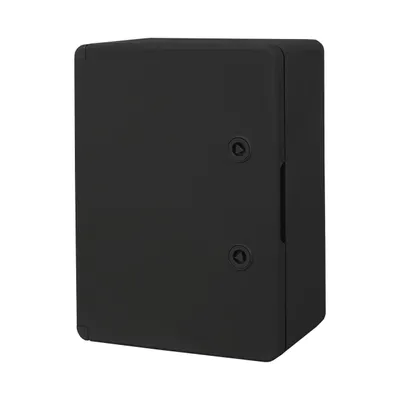 Produktbild von Schaltschrank ABS 250x350x150 Schwarz Kunststoff IP65 Gehäuse Schrank Industriegehäuse Leergehäuse