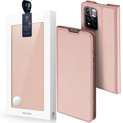 Obrázok produktu pre Dux Ducis Skin Pro Puzdro Flip Kryt Poco M4 Pro 5G Ružový
