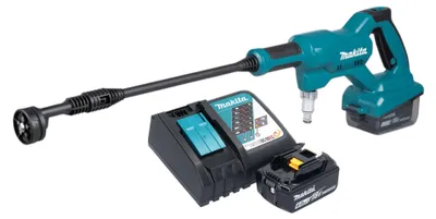 Zdjęcie produktu dla Akumulatorowa myjka ciśnieniowa Makita DHW 180 RG1 18 V 24 bar + 1x akumulator 6,0 Ah + ładowarka