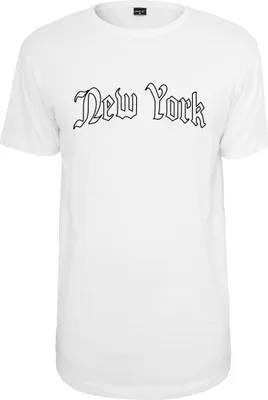 Obrázek produktu pro Pánské tričko Mr. Tee New York Wording Tee white - L