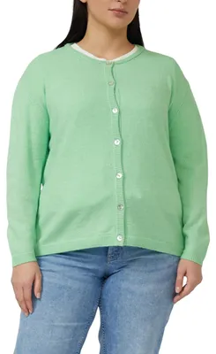 Produktbild von s.Oliver Flauschige Baumwollmix-Strickjacke