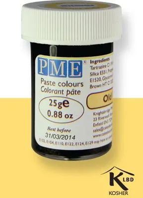 Obrázek produktu pro PME gelová barva - starozlatá