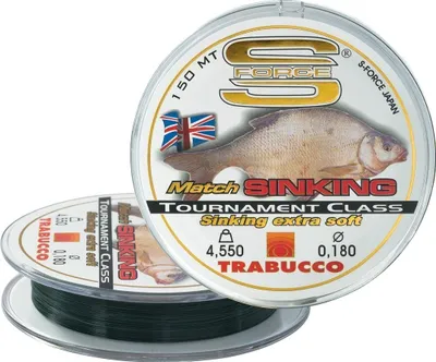 Produktbild von TRABUCCO Angelschnur 0,25mm 150m S-FORCE Match STARK LANGLEBIG DICK |053-00-250