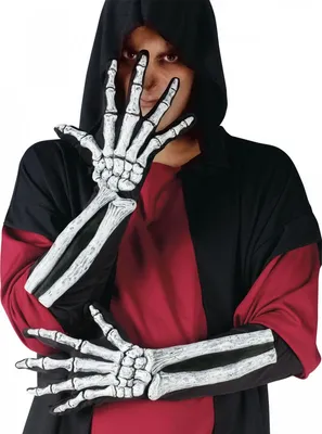 Produktbild von Skelett 3D Handschuhe