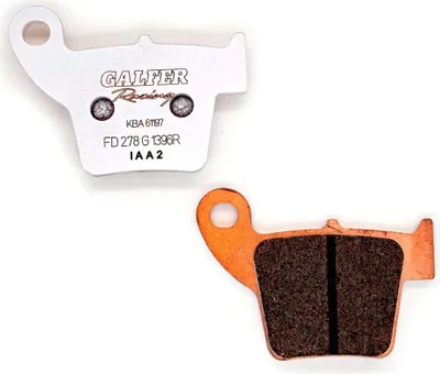 Image de Galfer Fd278g1396r, plaquettes de frein sinterisées pour compétition tout-terrain. Taille unique
