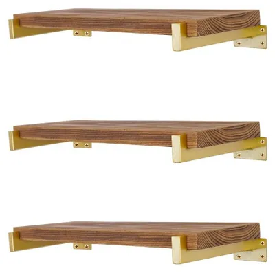 Imagen del producto de Soportes de pared para estanterías, juego de 6, color , 20 cm