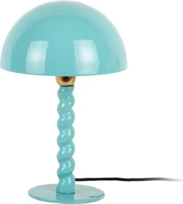 Produktbild von Leitmotiv - Tischleuchte Prisa - Türkis - Ø25cm Tischlampe - Nachttischlampe, Wohnzimmer, Schlafzimmer