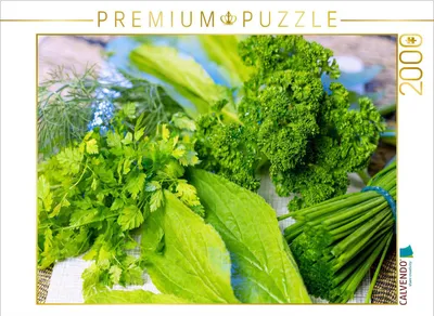 Produktbild von CALVENDO Puzzle Kräuterreigen 2000 Teile Puzzle quer | 2000 Teile Lege-Größe 90x67cm Foto-Puzzle für glückliche Stunden