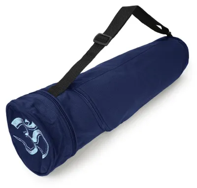 Produktbild von yogabox Yogatasche OM Baumwolle - dunkelblau 71 x 15 x 15 cm