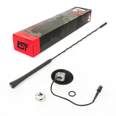 Produktbild von Dachantenne Stabantenne Antennenfuß 40cm 1J0035849A für AUDI SEAT SKODA OPEL VW