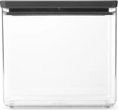 Obrázok produktu pre Brabantia Tasty+, Kanister, Obdĺžnikový, 3,5 L, Šedá, Priehľadná, Plast, 220 mm