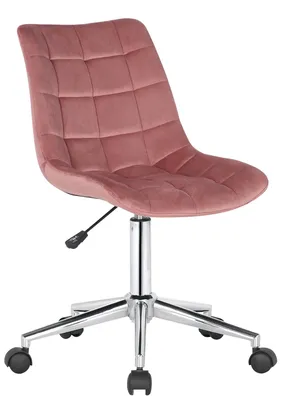 Produktbild von CLP Bürostuhl Medford Samt höhenverstellbar und drehbar pink