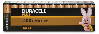 Produktbild von 24 DURACELL Batterien PLUS Mignon AA 1,5 V