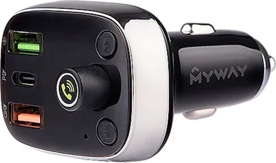 Obrázek produktu pro Transmiter FM s Bluetooth HandsFree a rychlým nabíjením