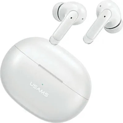 Zdjęcie produktu dla USAMS Słuchawki Bluetooth 5.3 TWS X-donseries ENC bezprzewodowe biały/white BHUENCXD02 (US-XD19)