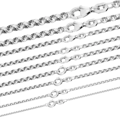 Produktbild von Silberkette Erbskette Länge 50cm - Breite 4,1mm - 925 Silber